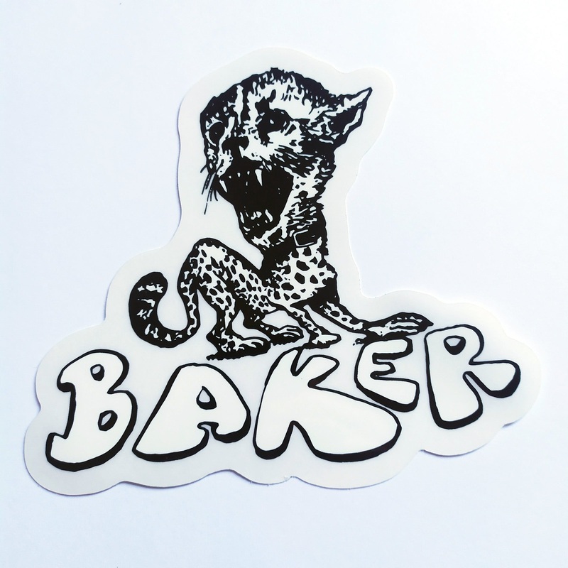 Baker Skateboards Sticker