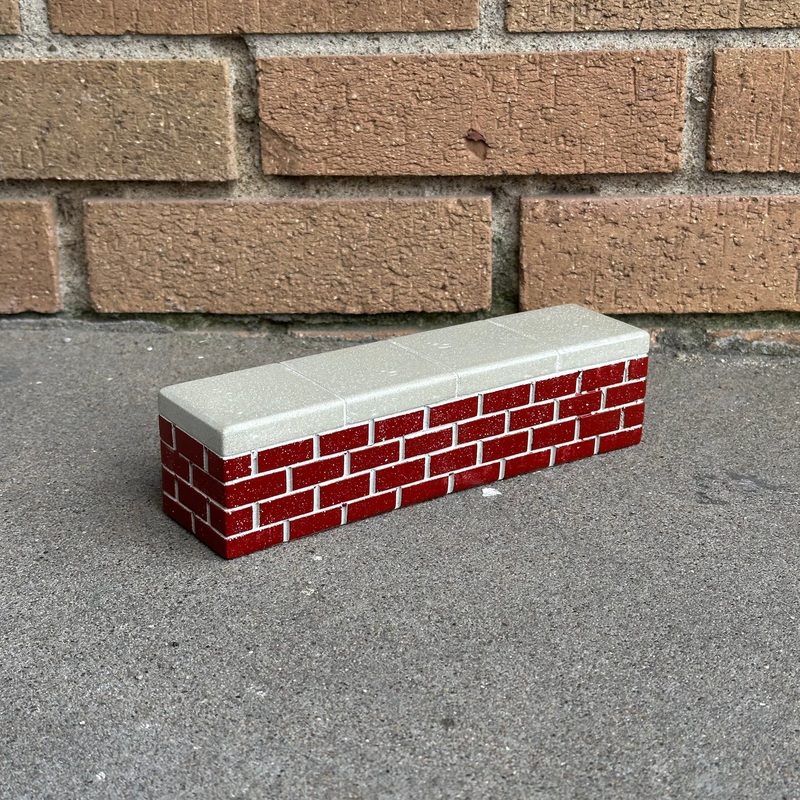 Brick Crete Seat Concrete Fingerboard Obstacle