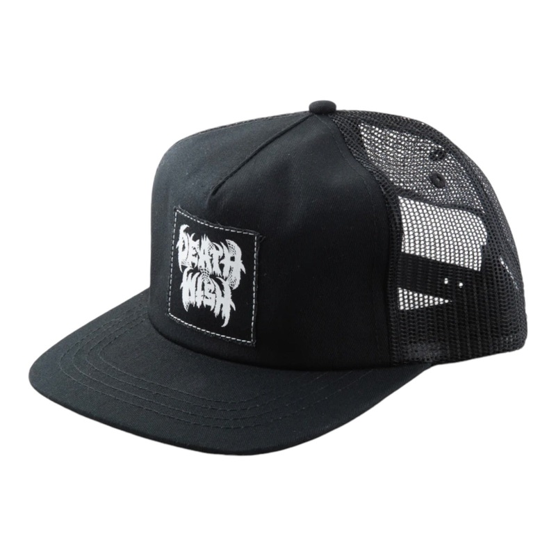 DEATHWISH NIGHTRIDER TRUCKER HAT BLACK OS
