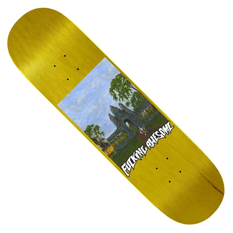 Fucking Awesome Gino Iannucci Daybreak in Phuket Deck Assorted Woodgrain 8.25 x 31.79 WB:14.12