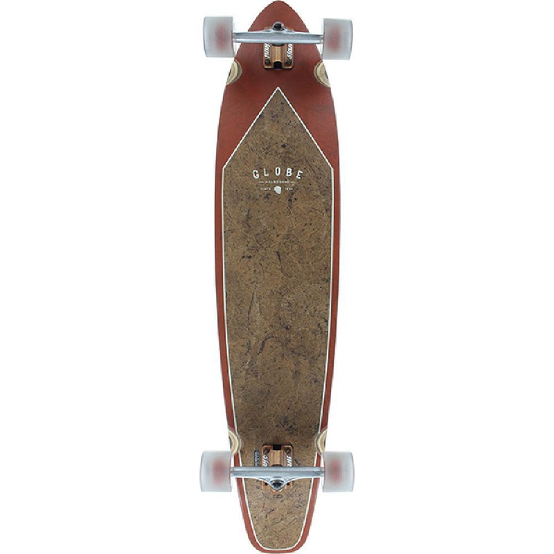Globe Byron Bay 43″ Coconut Rust Kicktail Longboard Complete
