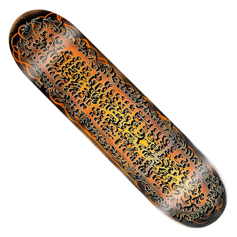 GX1000 Jeff Carlyle Path Deck Orange 8.125 x 31.75 WB:14.125