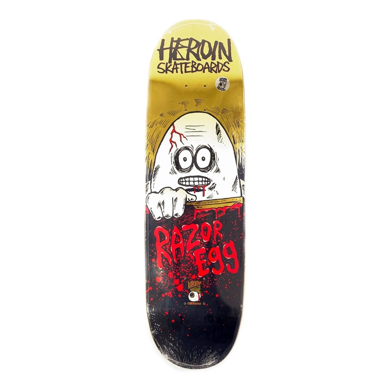 Heroin – 9.125″ – Razor Egg Deck