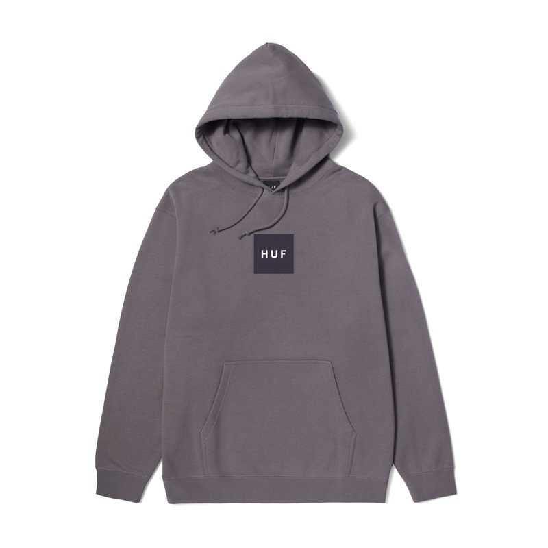HUF Set Box Hoodie Light Plum M