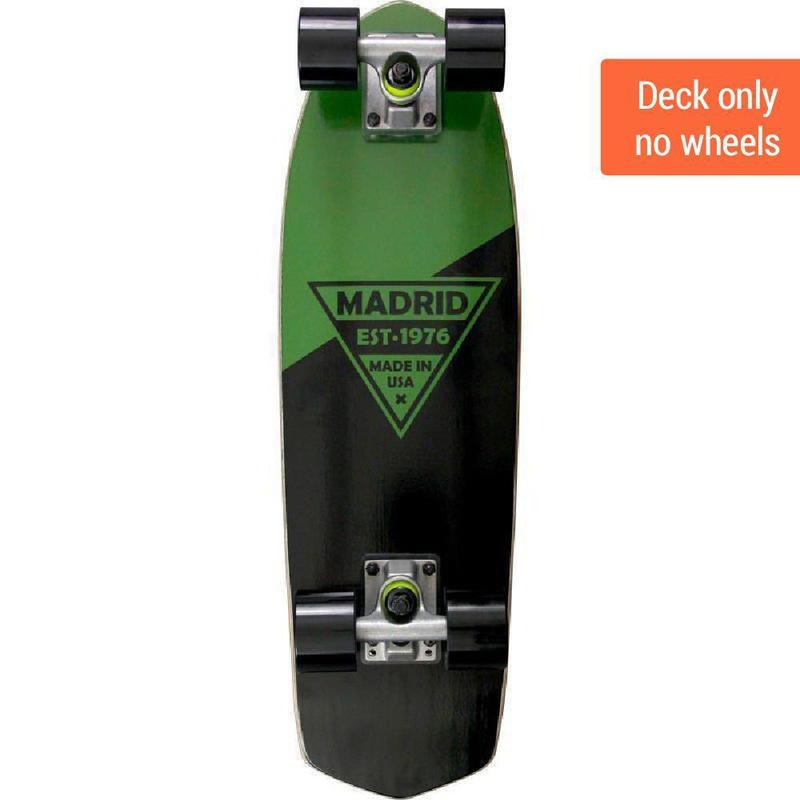 Madrid Party 24″ Green Cruiser Deck Deck