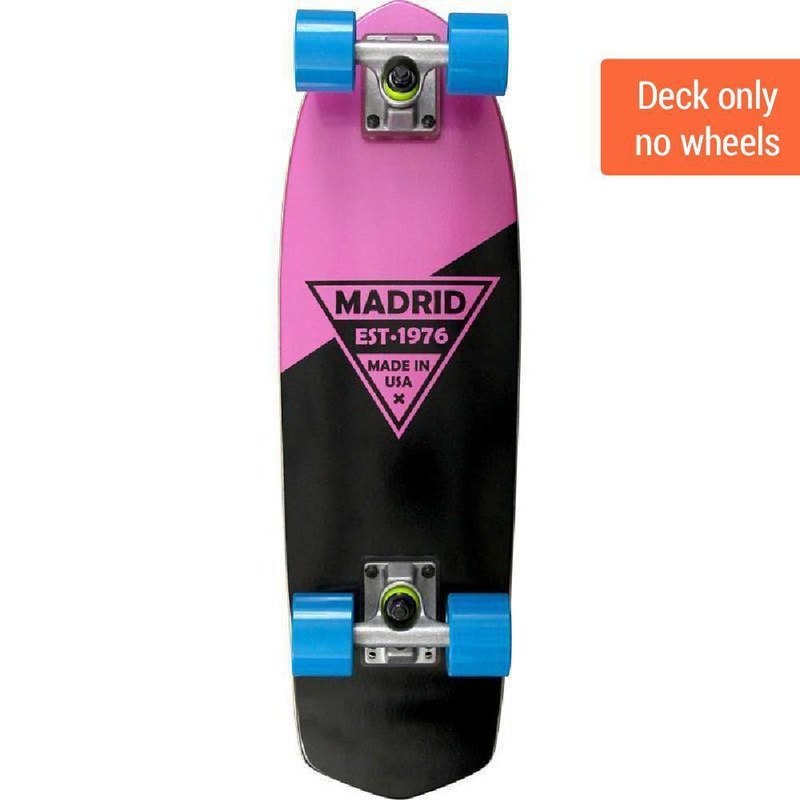 Madrid Party 24″ Pink Cruiser Deck Deck