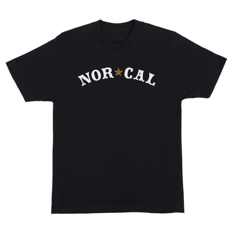 Nautical Mens Nor Cal T-Shirt Black S