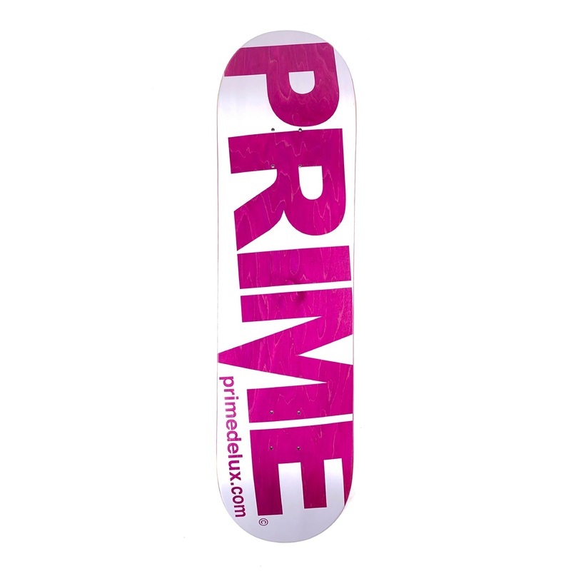 Prime Delux – 8.25″ – O.G Invert Deck – White / Pink