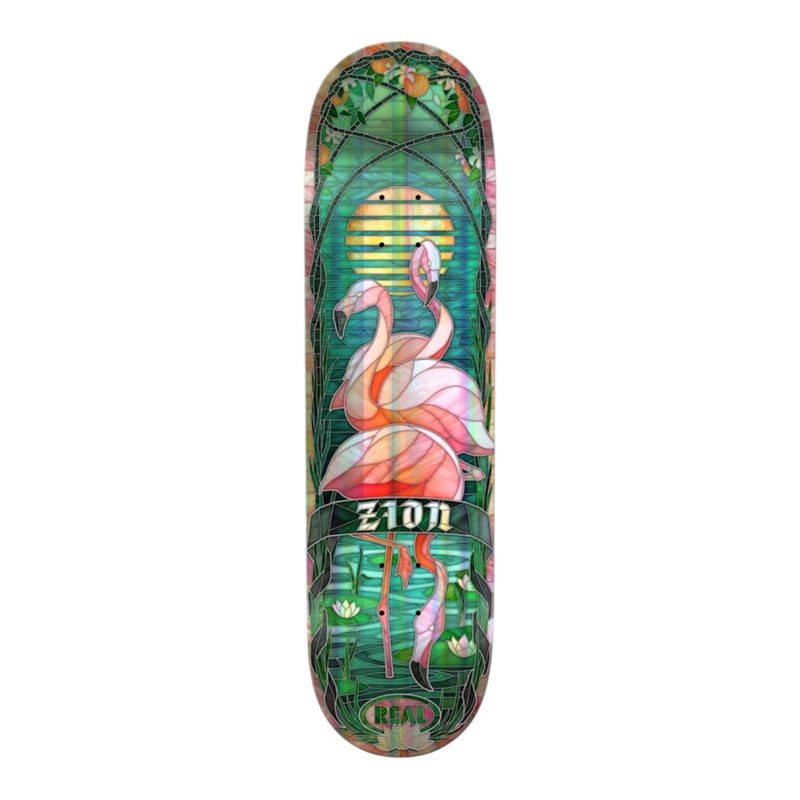 Real Skateboard Deck Zion Holographic Cathedral Easy Rider 8.38″ 8.38
