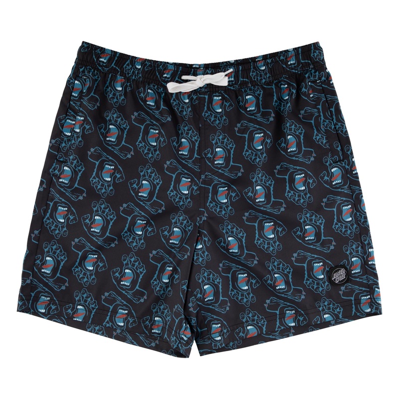 Santa Cruz Cruz Dot Boardshorts Small Screaming Repeat