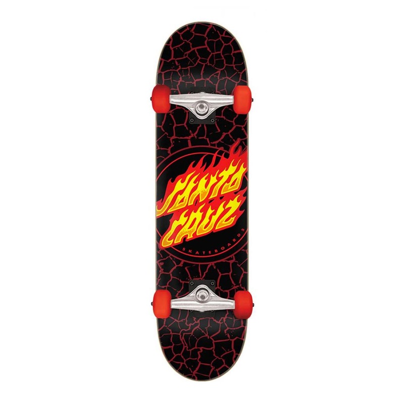 Santa Cruz Flame Dot Complete Skateboard 8.00″