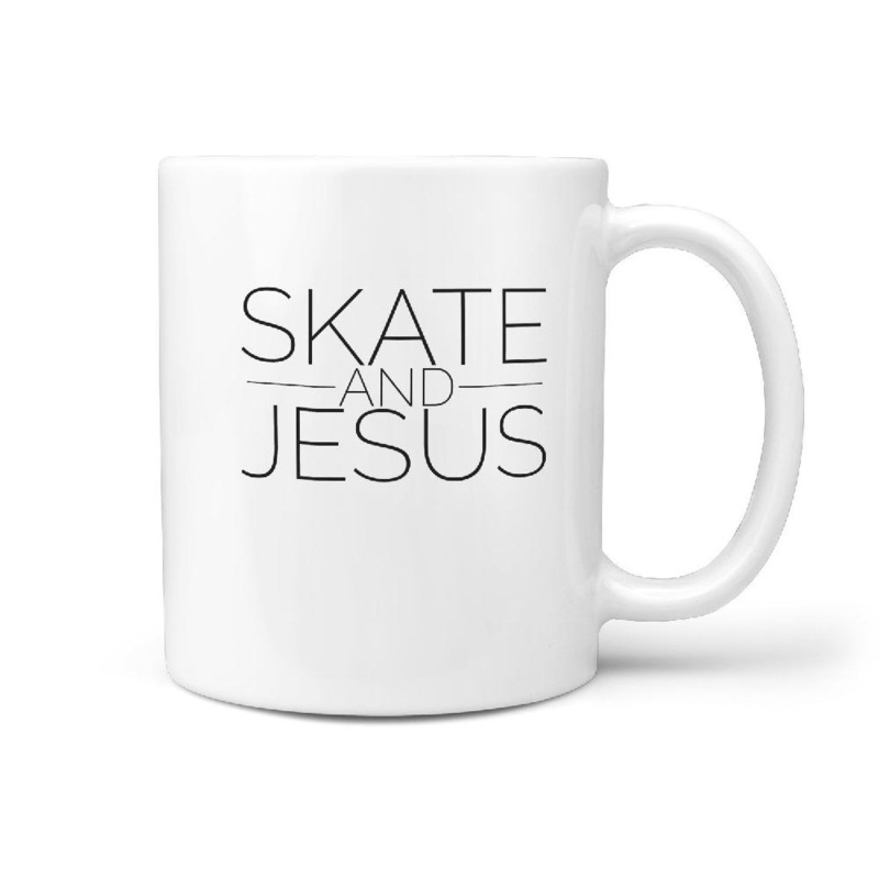 Skate and Jesus – Coffee Mug Skateboarder