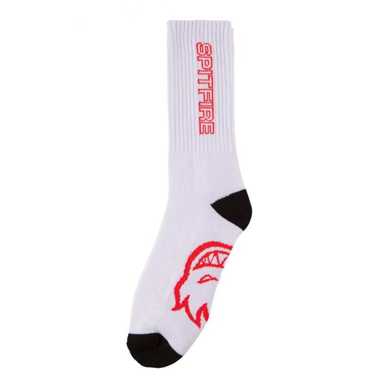 Spitfire Classic 87′ Sock 3-Pack – White / Black / Red