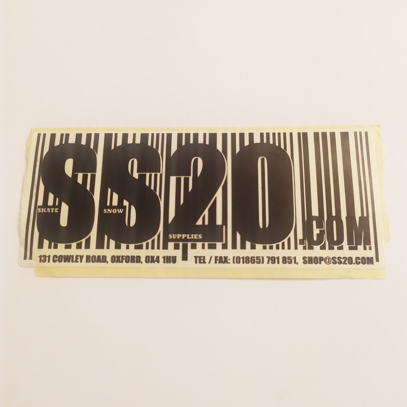 SS20 Skate Shop Sticker