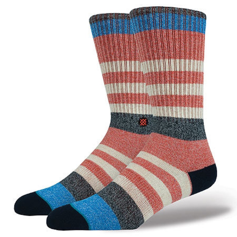 Stance Indicator Socks Burnt Orange Large
