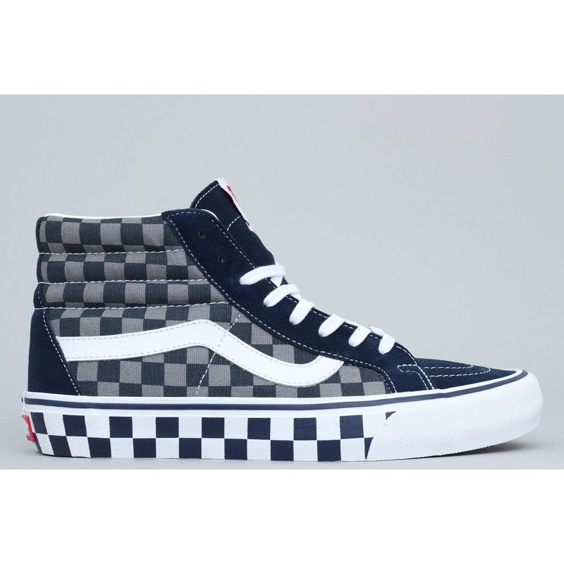 Vans Sk8-Hi Re-issue Pro 50th Anniversary ’83 Shoes Checker / Blue / Grey US7.5 /UK6.5