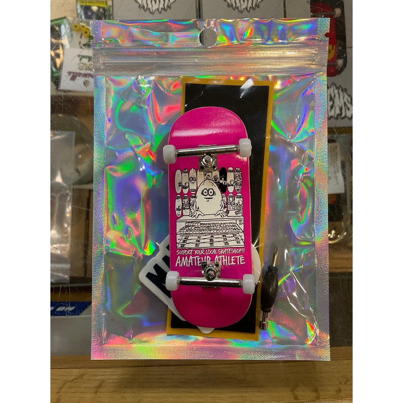 AMATEUR ATHLETE X MAPLE LAB FINGERBOARD COMPLETE 36MM (Popsicle)
