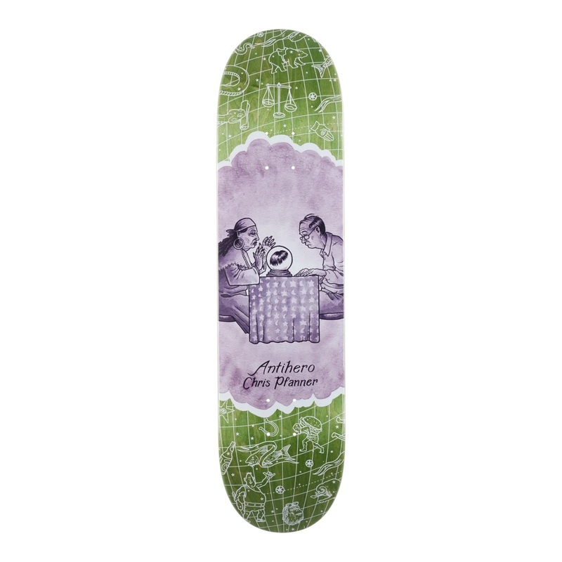 Anti Hero Pfanner It’s A Sign Deck 8.06 Assorted Stains 8.06