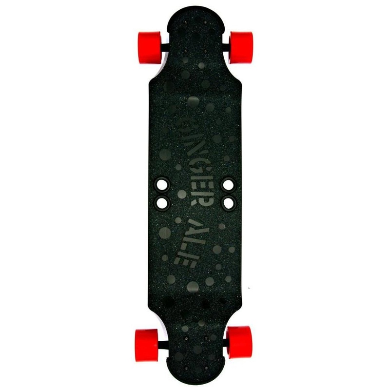Beercan Black 32″ Ginger Ale Longboard Complete