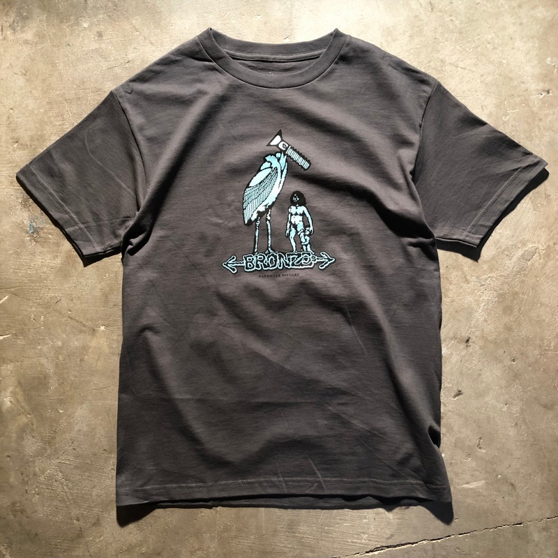 Bronze 56K – Hardware History T-Shirt – Charcoal Medium