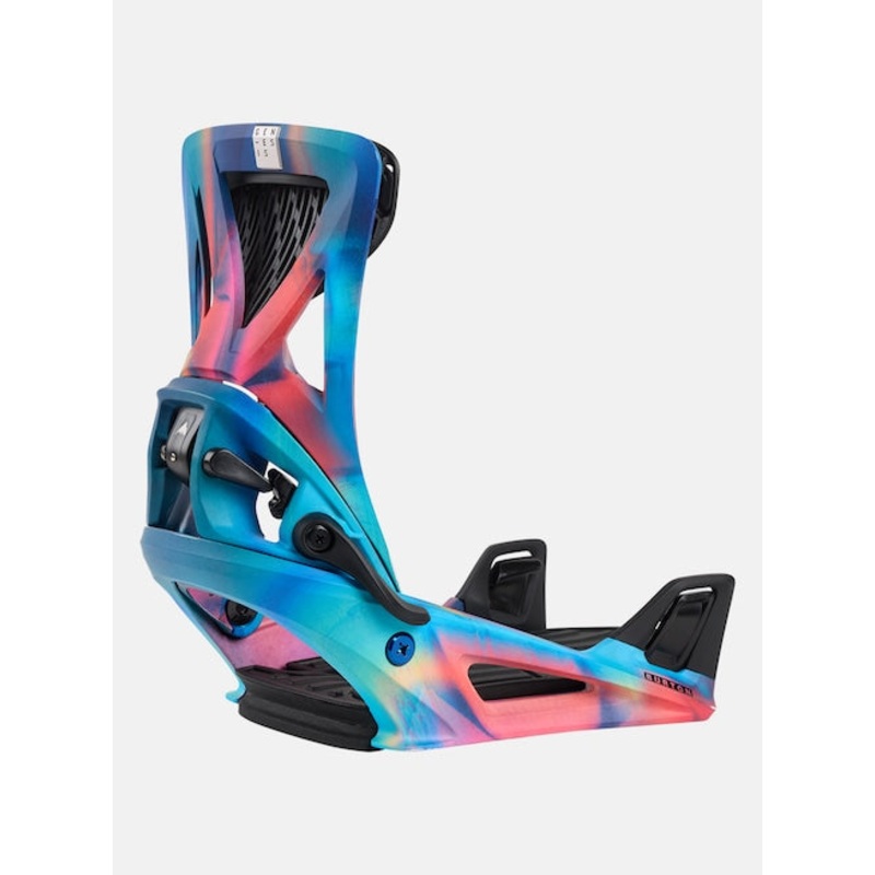 Burton Men’s Step On Genesis Re:Flex Snowboard Bindings – 2025 Medium White