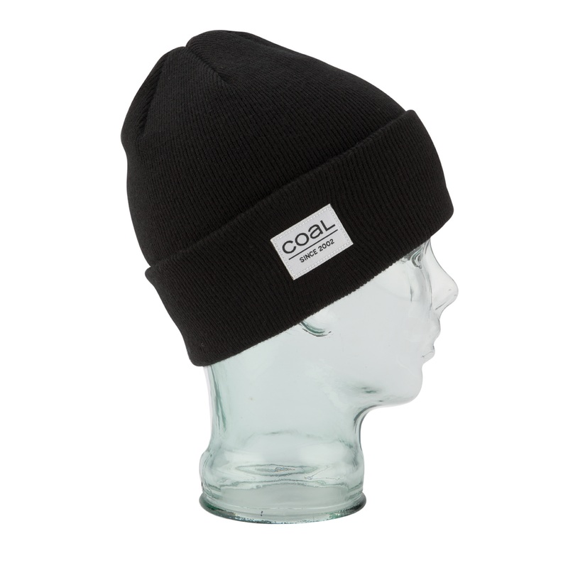 Coal Standard Beanie Black Black