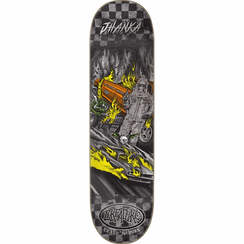 CREATURE GONZALES CRASH AND BURN  8.3 VX DECK