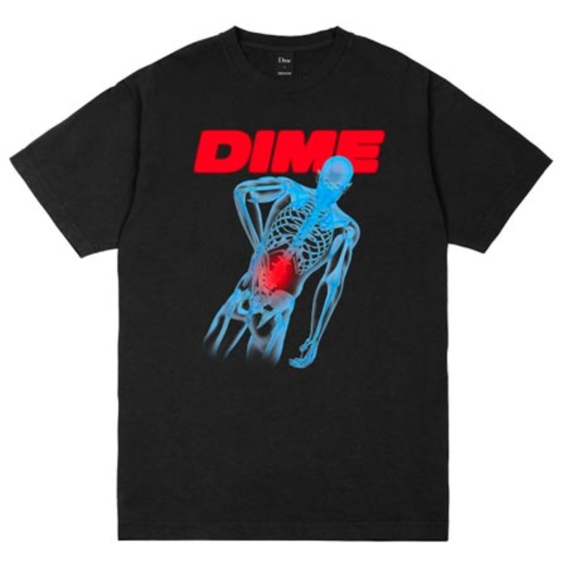 Dime Back Pain T Shirt Black Medium