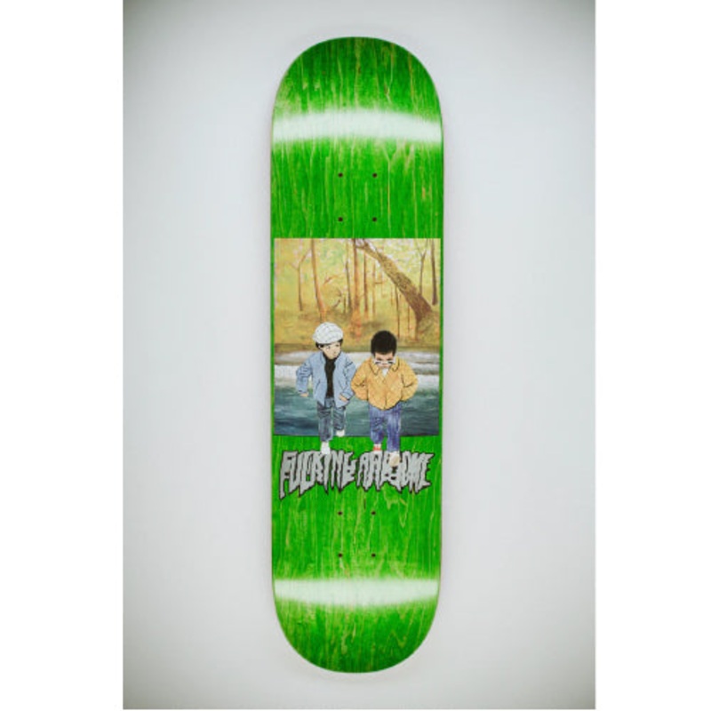 Fucking Awesome Bradley Stepping Out Skateboard Deck 8.38″ 8.38″ Teal Veneer