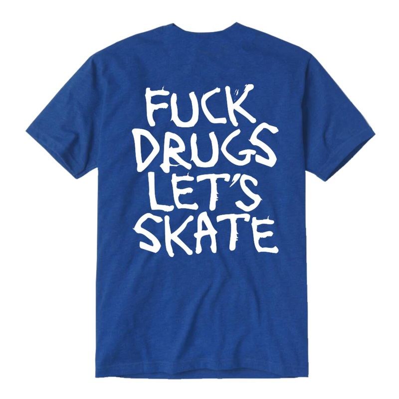 Heroin F*ck Drugs T-Shirt Small