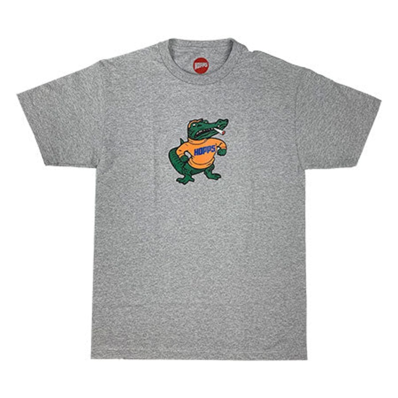 Hopps Dustin Eggeling Gator T Shirt Heather Grey Large