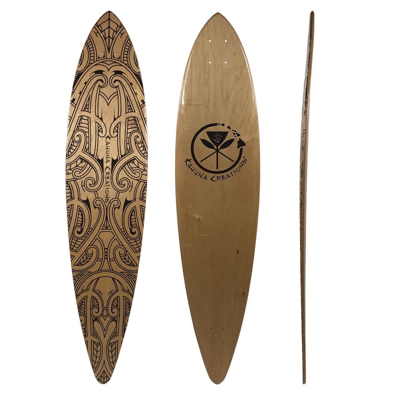 Kahuna Creations Pohaku Kakau 46″ Longboard – DECK ONLY Deck