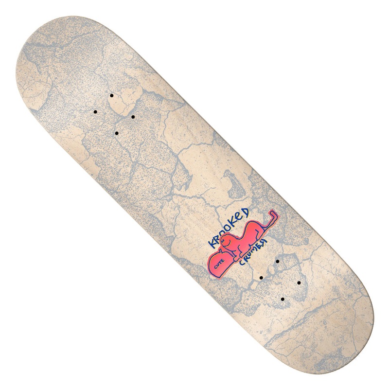 Krooked Brad Cromer Cute Cat Deck Multicolor 8.06 x 31.8 WB:14.38