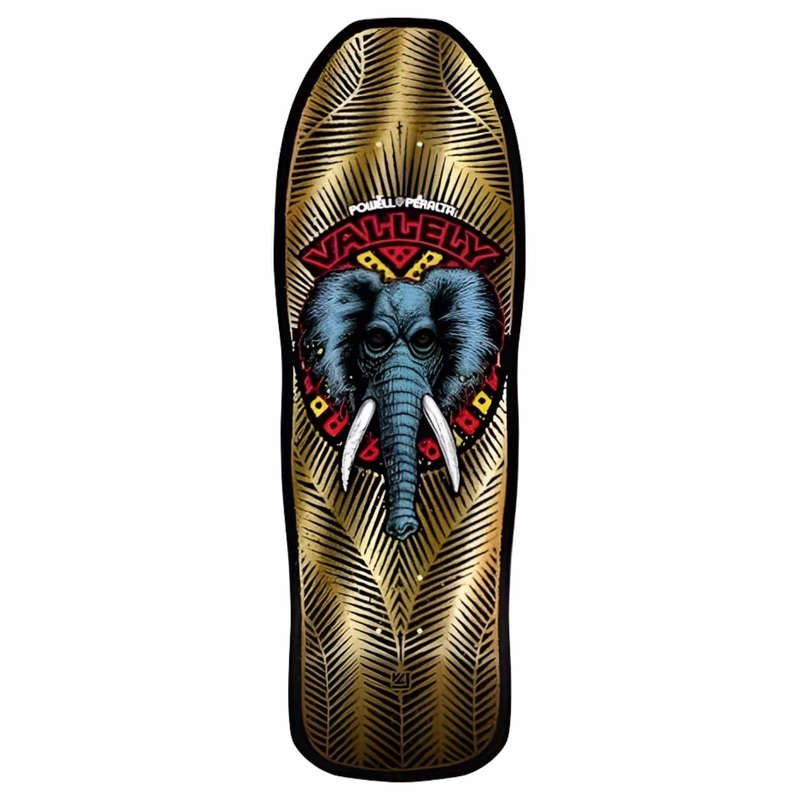 POWELL PERALTA MIKE VALLELY GOLD FOIL ELEPHANT DECK