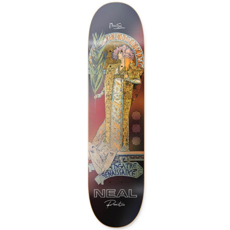 Primitive Neal Mucha Tour Skateboard Deck 8.0″ 8.0″