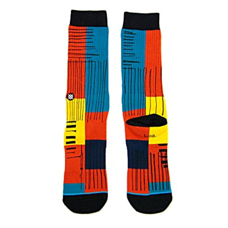 Stance Quadro Crew Socks Orange Large/ Extra Large