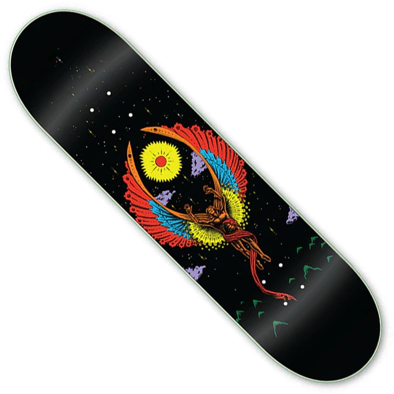 Strangelove Jake Braun Icarus Deck Black 8.25 x 31.9 WB:14.125