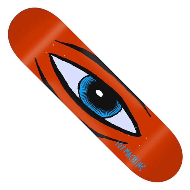 Toy Machine Sect Eye Deck Red 7.63 x 30.87 WB:14
