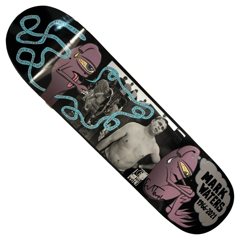Toy Machine SSD 2025 Mark Waters Forever Signed Deck Multicolor 8.25