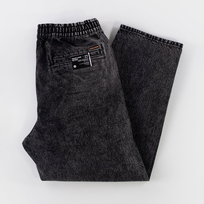 Volcom Freazy EW Denim – Light Acid Black S