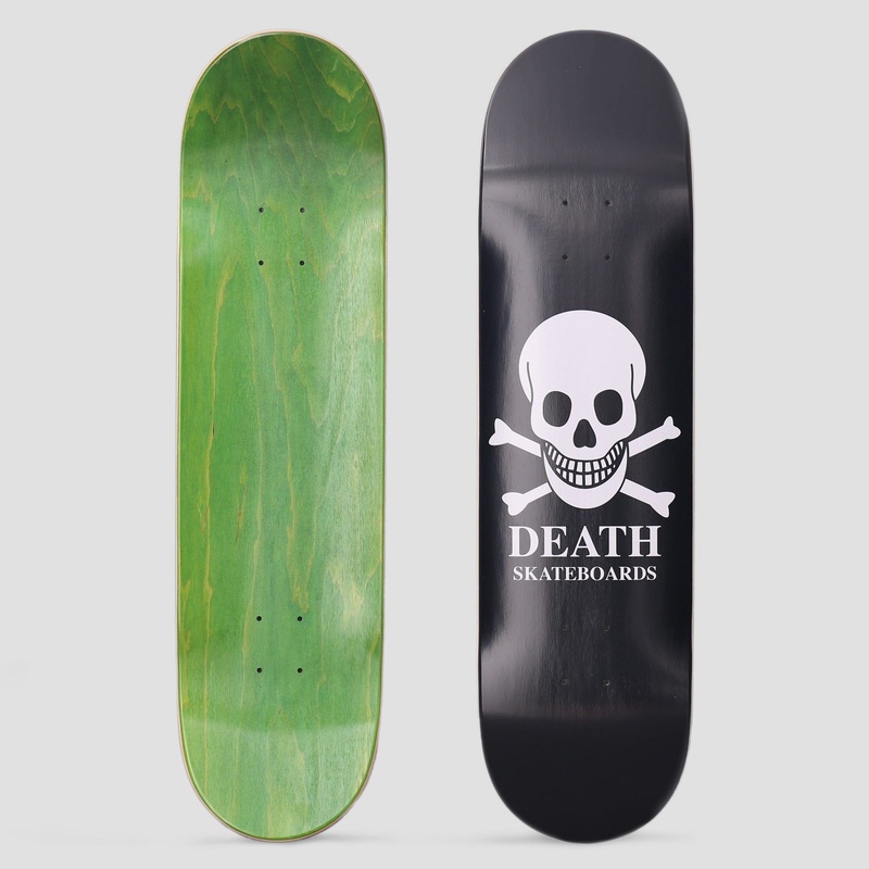 Death 7.25 OG Skull Mini Skateboard Deck Black