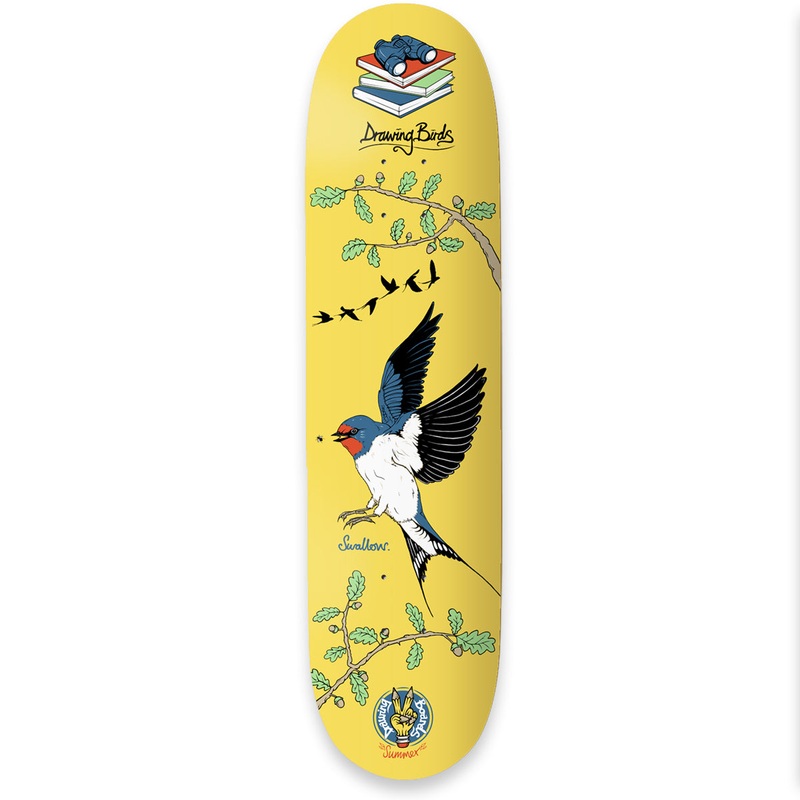 The Drawing Boards – 8.25″ – Seasonal Birds – Swallow Deck