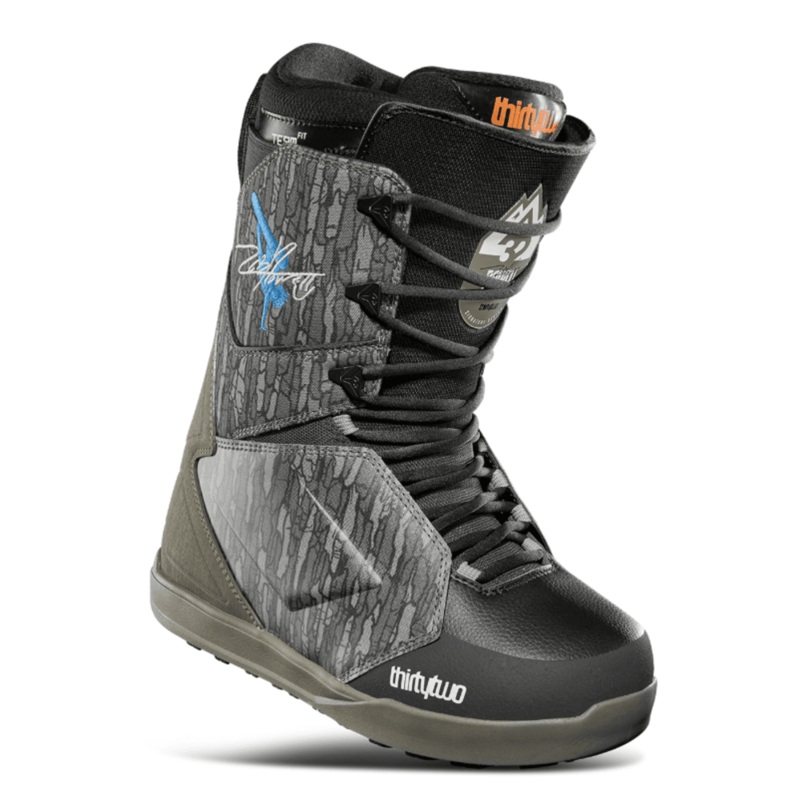 ThirtyTwo Men’s Lashed lace Snowboard Boots – 2025 8 Olive/Grey/Black