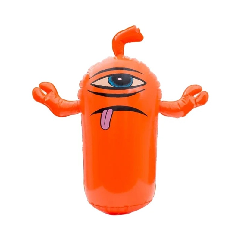 TOY MACHINE SECT BLOW UP DOLL ORANGE