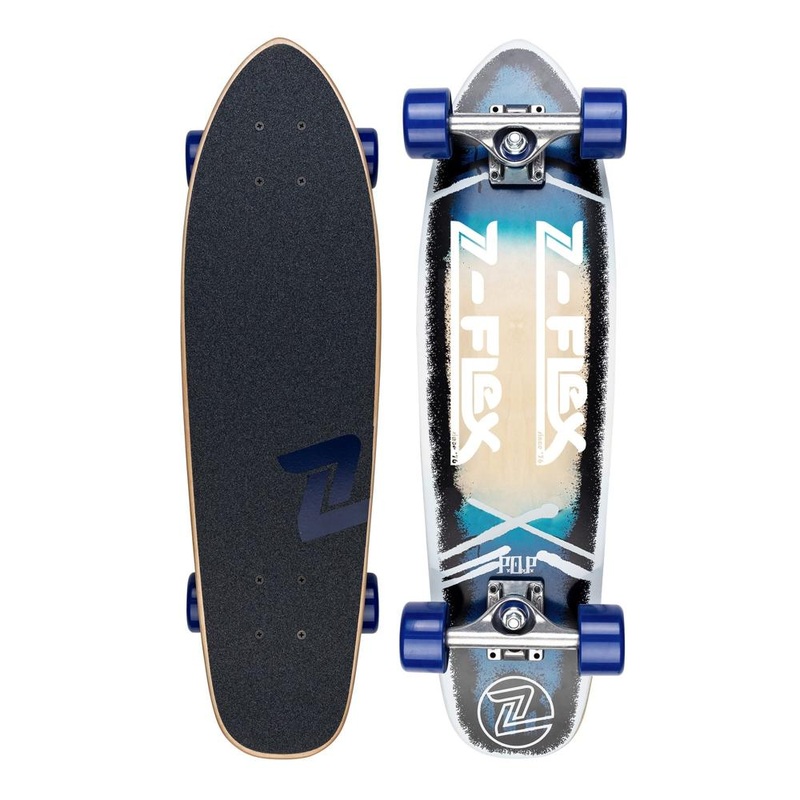Z-Flex P.O.P Even Tide 27″ Kicktail Cruiser Longboard