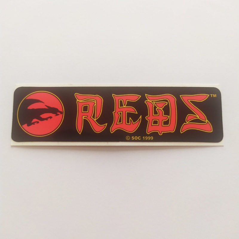 Bones “Reds” Bearings Skateboard Sticker