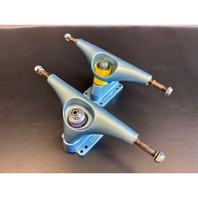 Carver CX Surfskate Trucks & Orangatant Bushing Upgrade Set of 2 – Impala Blue Impala Blue