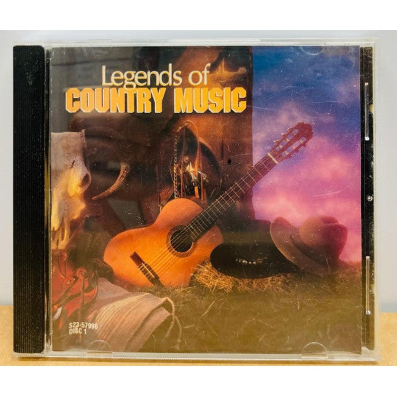 Compilation – Legends Of Country Music – Disc 1 CD *Used 1993 Release*