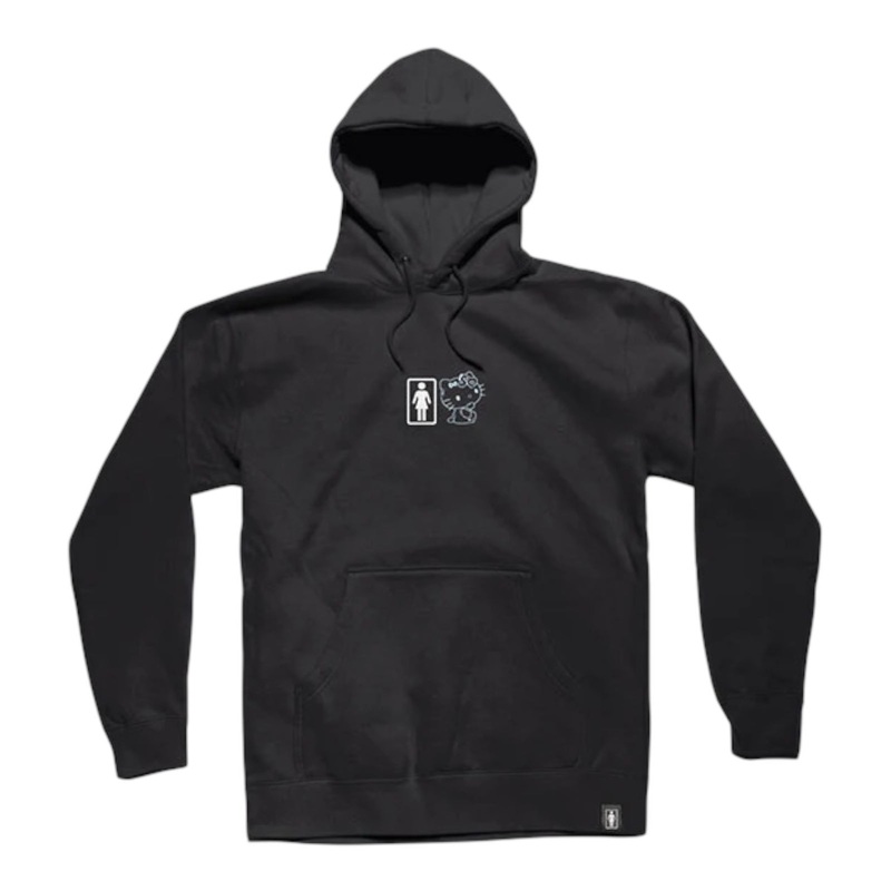 GIRL X HELLO KITTY PARTNERS HOODIE BLACK S