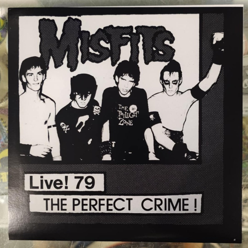MISFITS – THE PERFECT CRIME (Red Vinyl) 7″ *Unofficial Release*